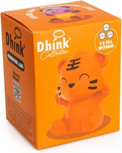 Luz de Noche Gato Dhink Pilas LR44 para niños y adultos