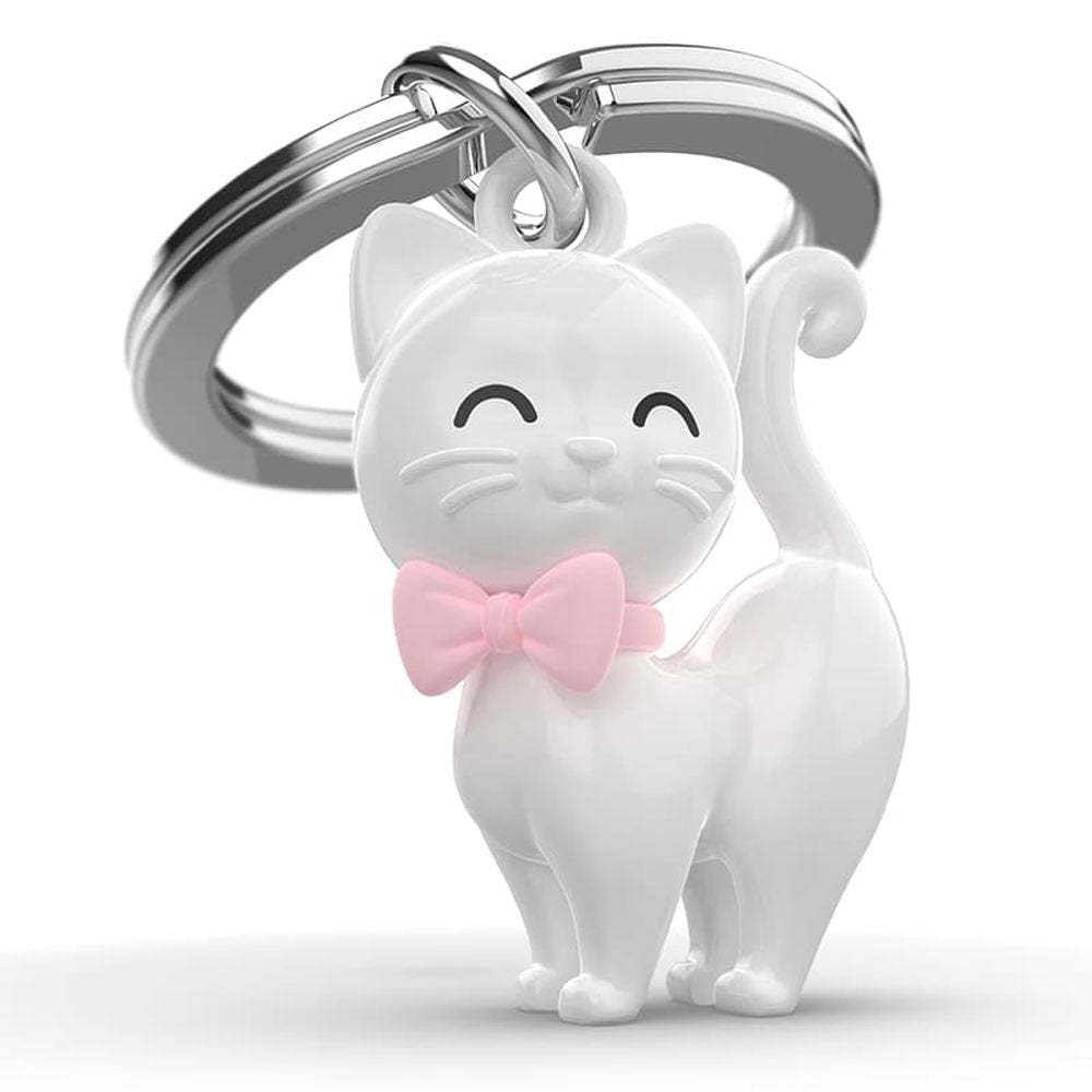 LLAVERO METALMORPHOSE ANIMALS GATO BLANCO | METALMORPHOSE | 1 UNIDAD | 5404006061310 Imagen principal del producto