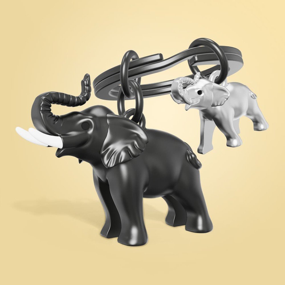 Llavero Metalmorphose Animals Elefante