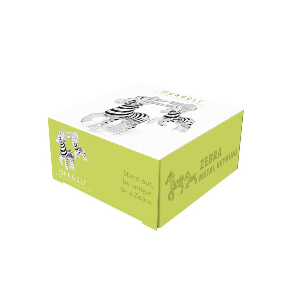 Llavero Metalmorphose Animals Zebra