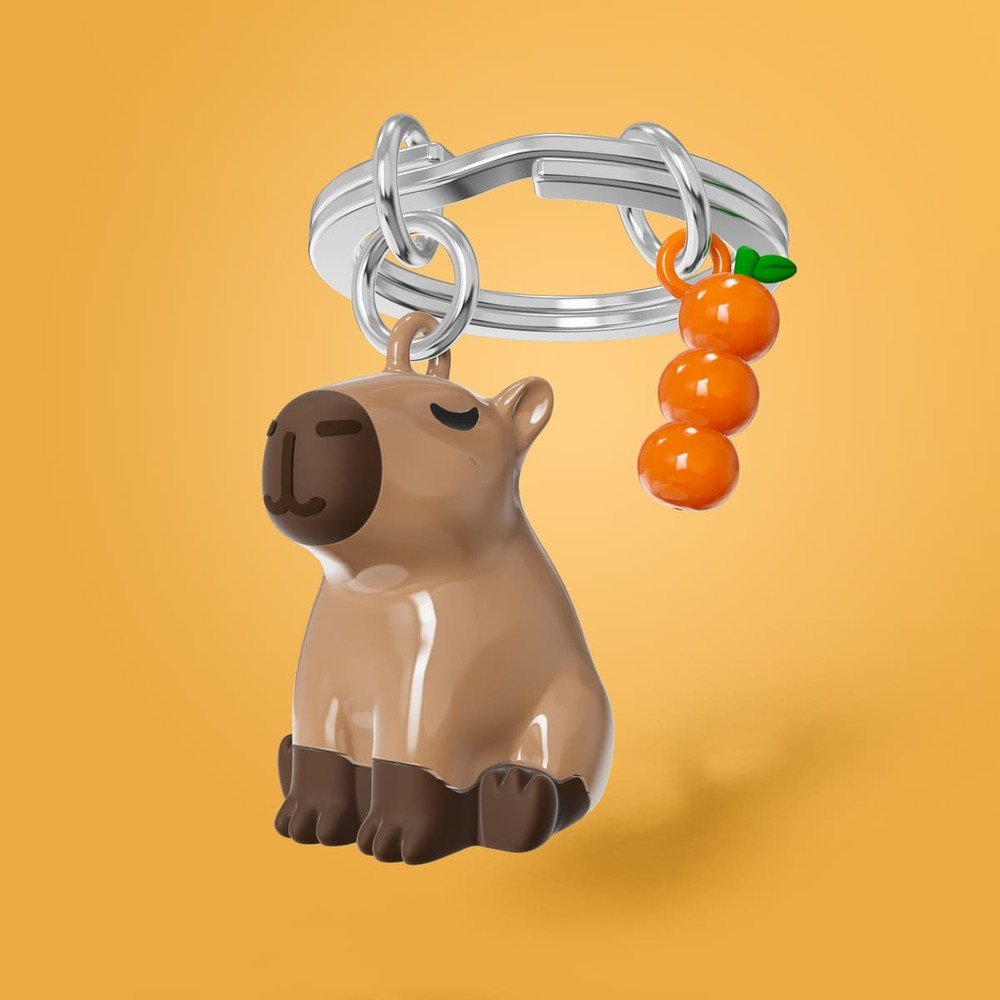 Llavero Metalmorphose Animals Capibara
