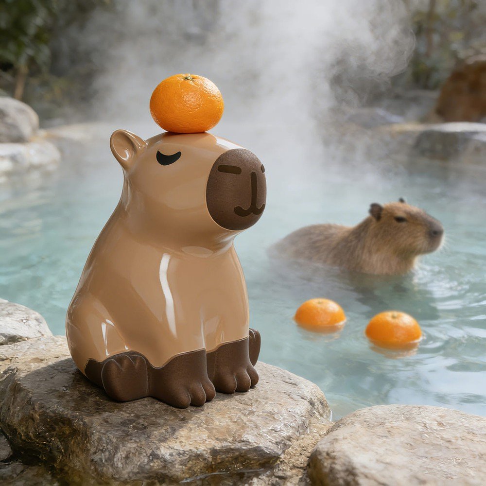 Llavero Metalmorphose Animals Capibara