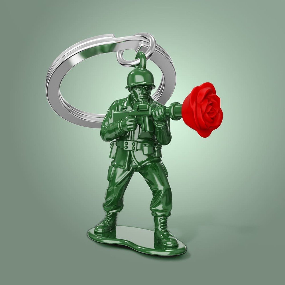 Llavero Metalmorphose Army of Love Soldado