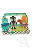 Figuras magnéticas de madera Hector Teddy Rose Barbo-Toys