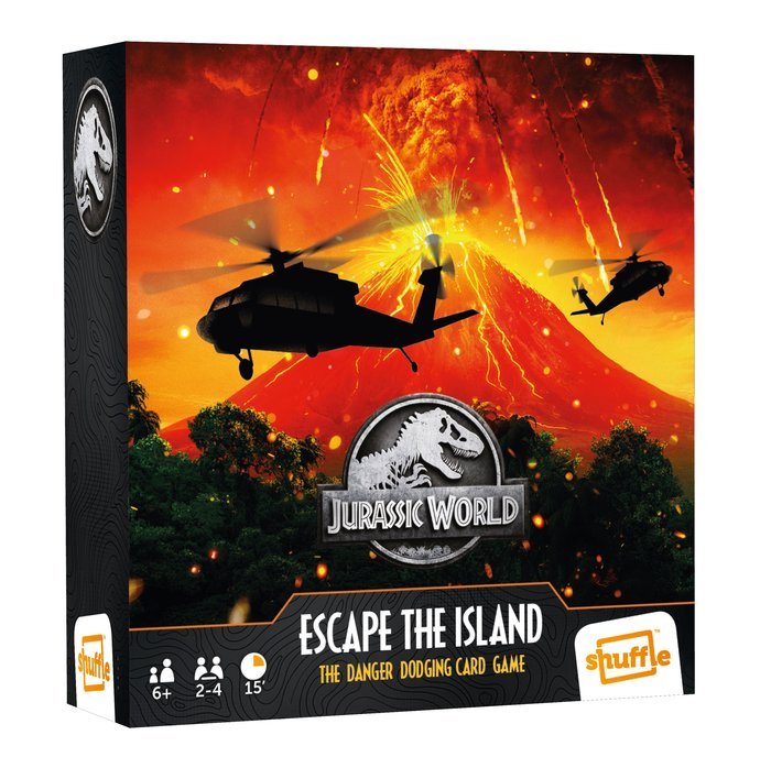 Juego de Cartas Jurassic World CARTAMUNDI