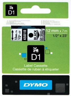 Cinta Dymo D1 12 mm marca DYMO para etiquetado