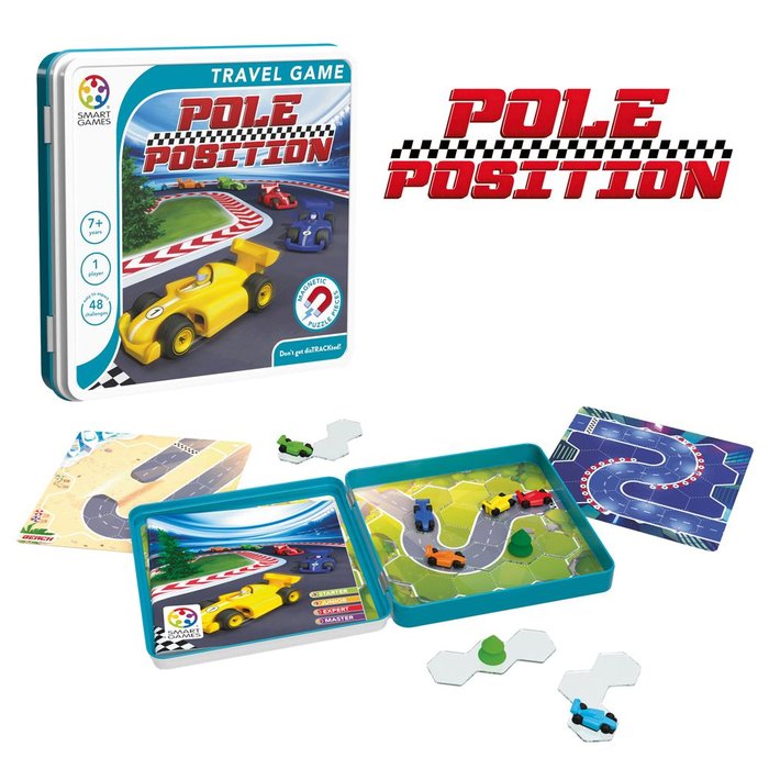 Juego Pole Position Caja Metálica Magnética LUDILO Imagen principal del producto