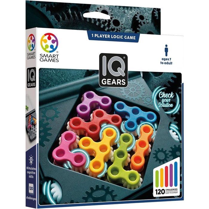 JUEGO IQ GEARS SMART GAMES | LUDILO | 1 UNIDAD | 5414301525691 Imagen principal del producto