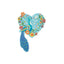 Puzle Contorno Pavo Real Scratch