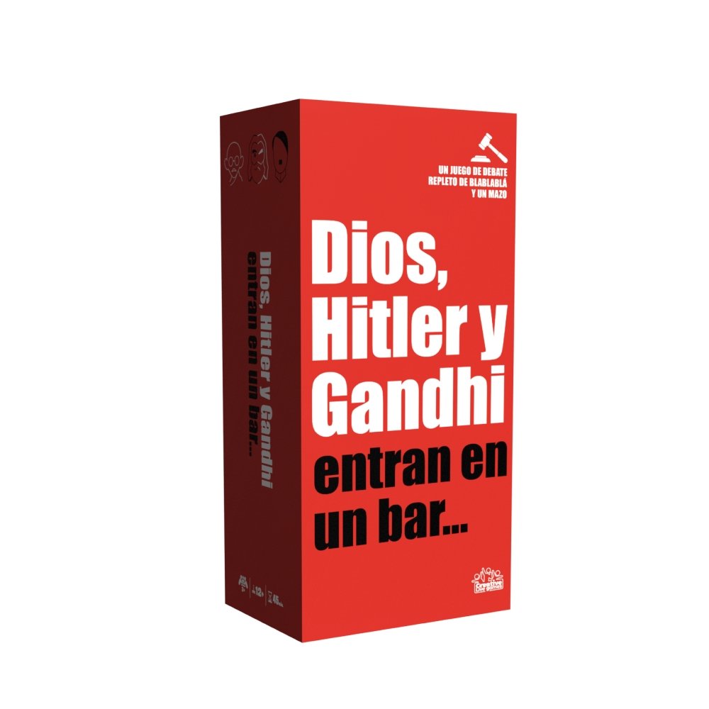 Juego de mesa Dios, Hitler y Gandhi entran en un bar