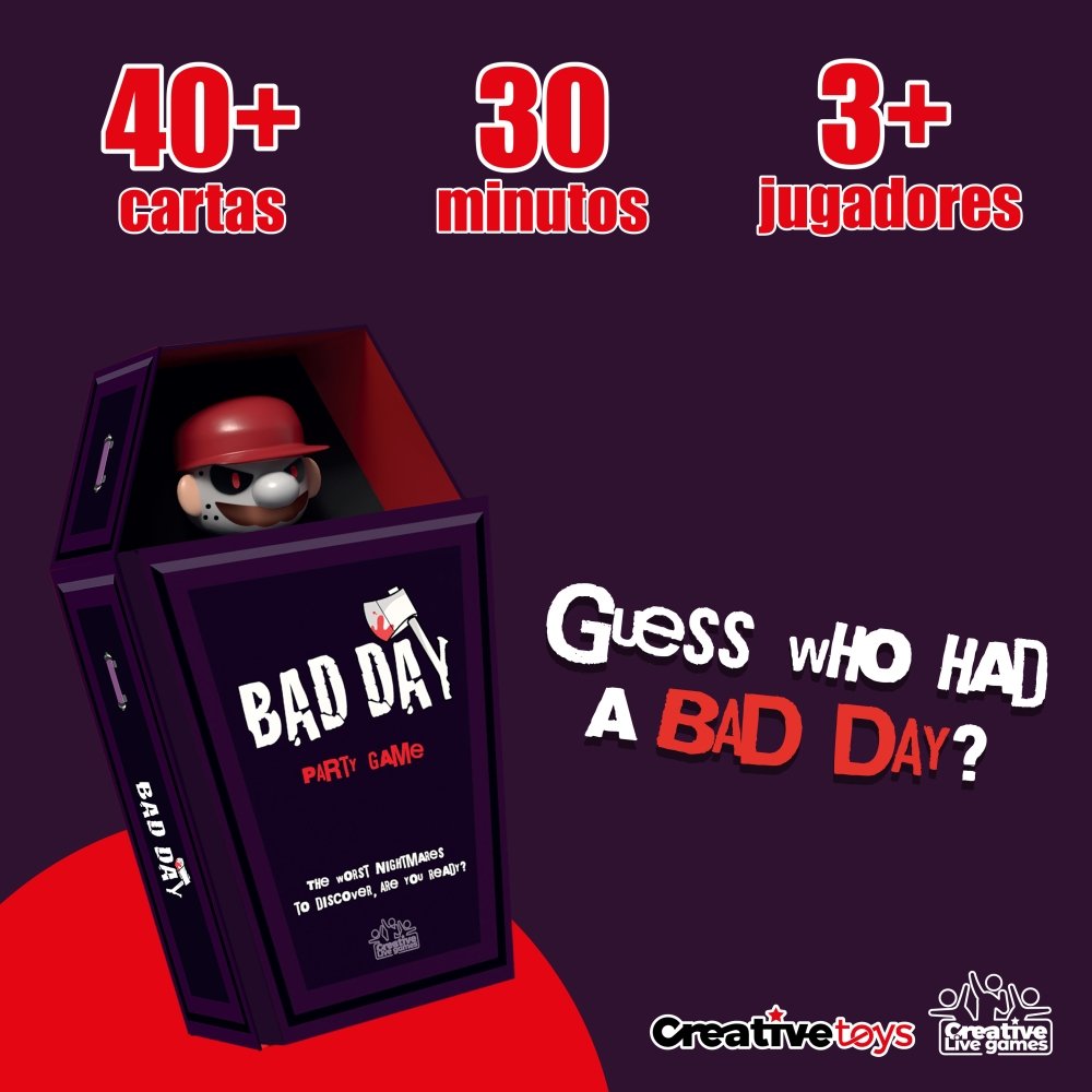 Juego de Mesa Bad Day · Creative Toys