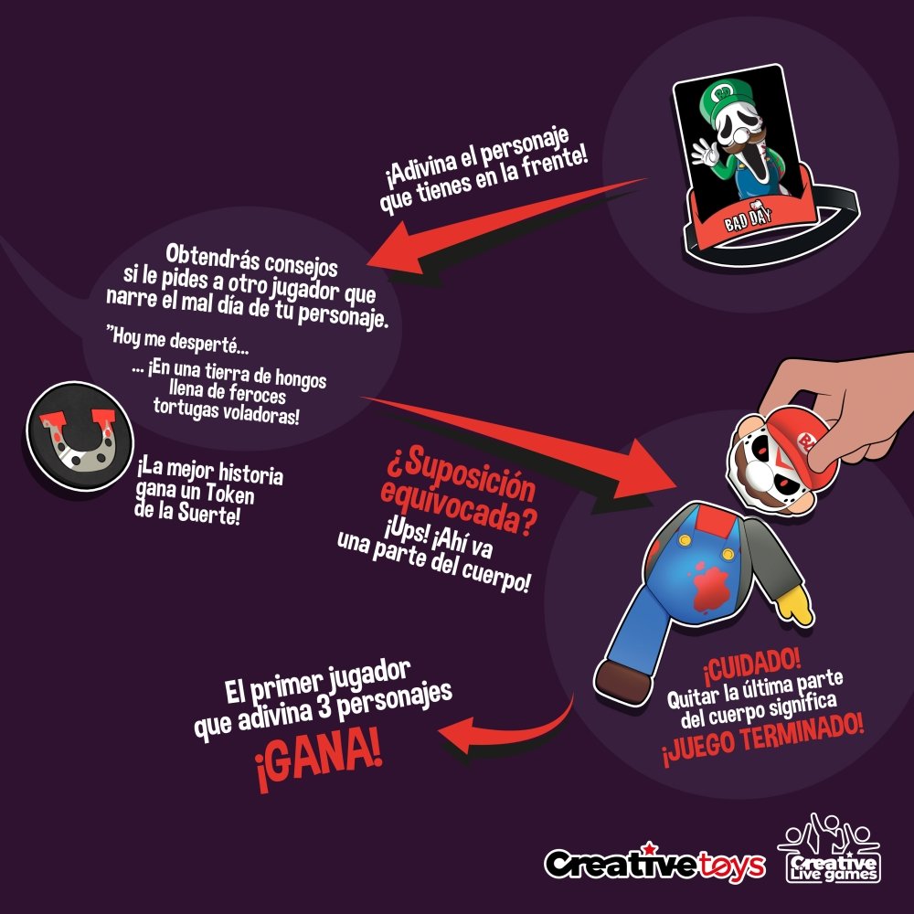 Juego de Mesa Bad Day · Creative Toys