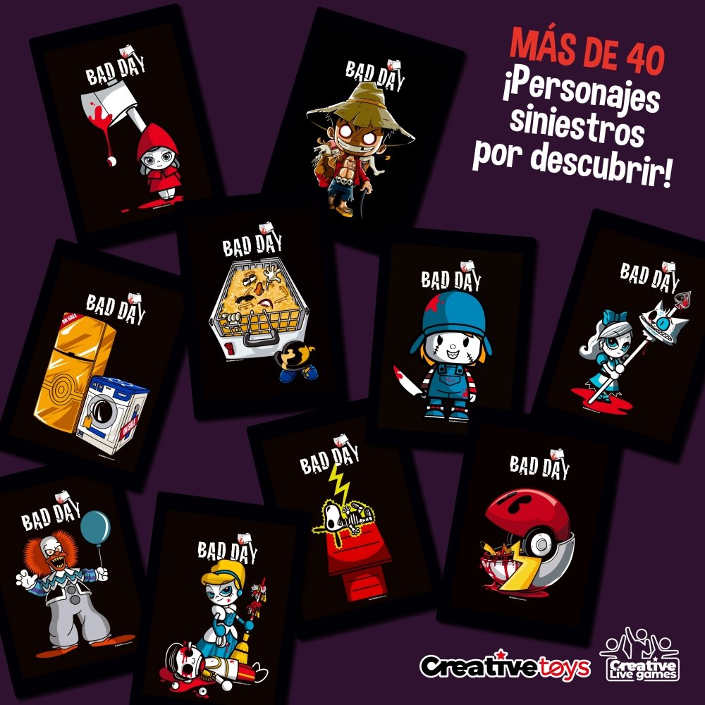 Juego de Mesa Bad Day · Creative Toys