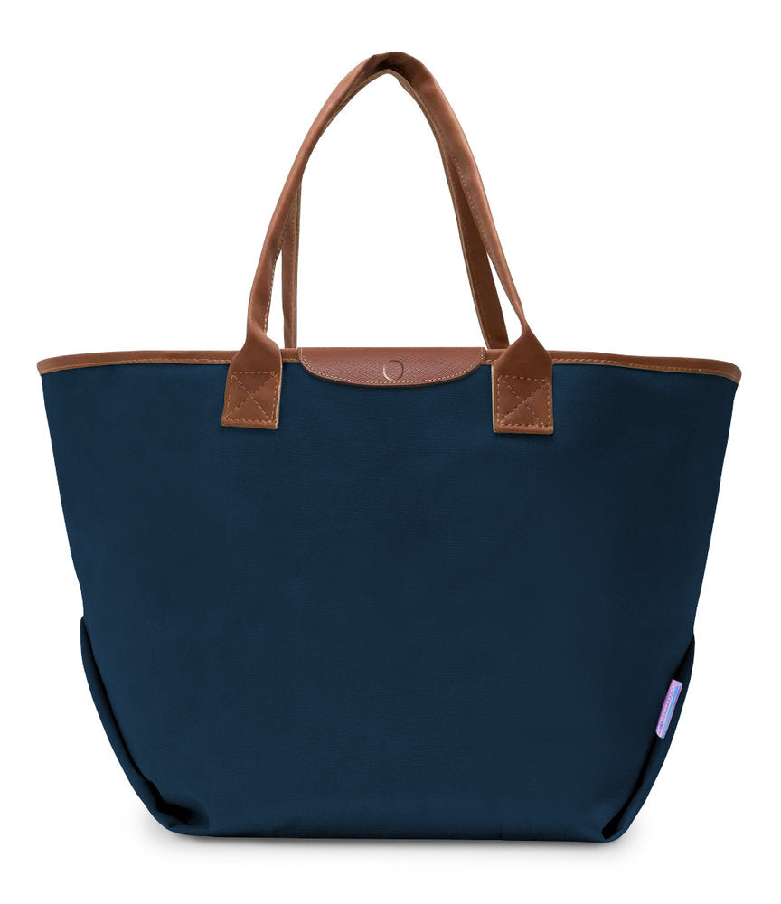 Bolso Shopper The Lady Bag Navy Marshmallow Imagen principal del producto