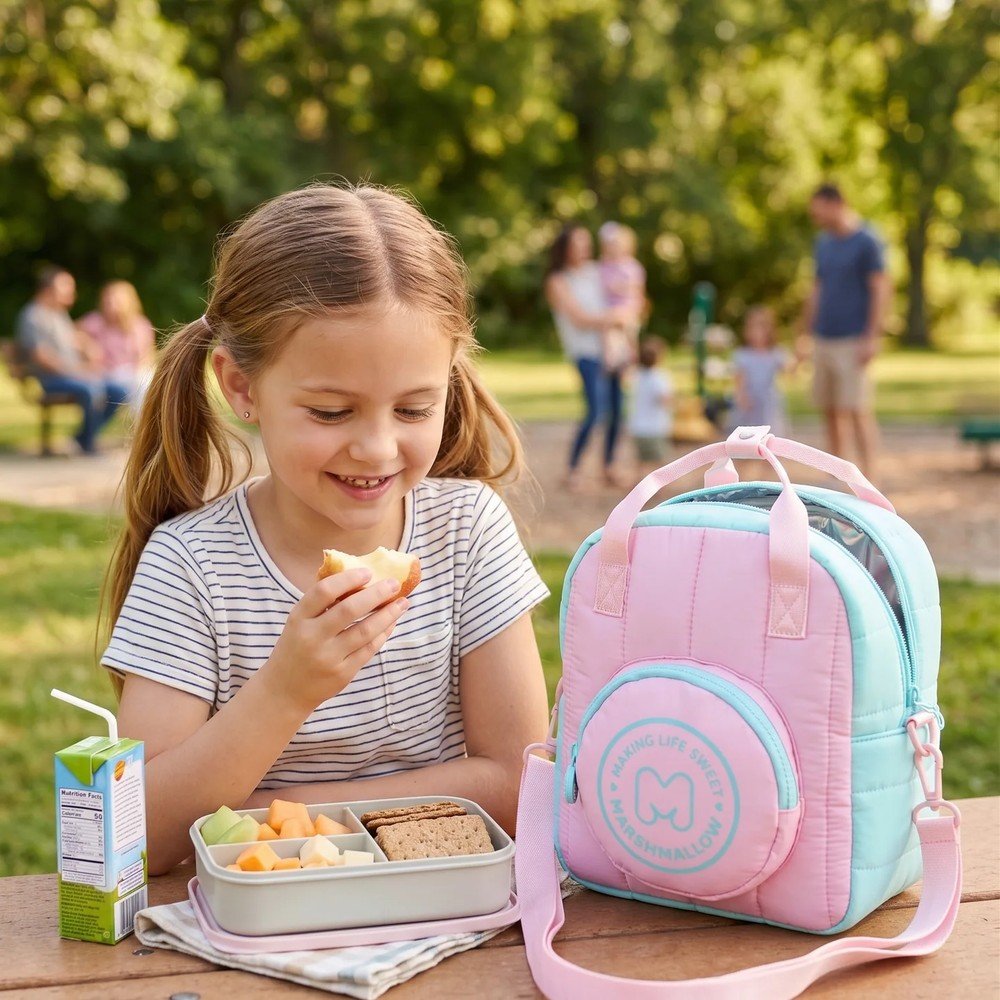 Bolsa Portameriendas Candyland Marshmallow