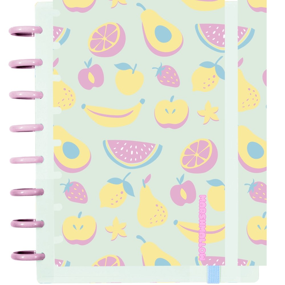 Notebook Fruity Fun Discbound A5 - Marshmallow