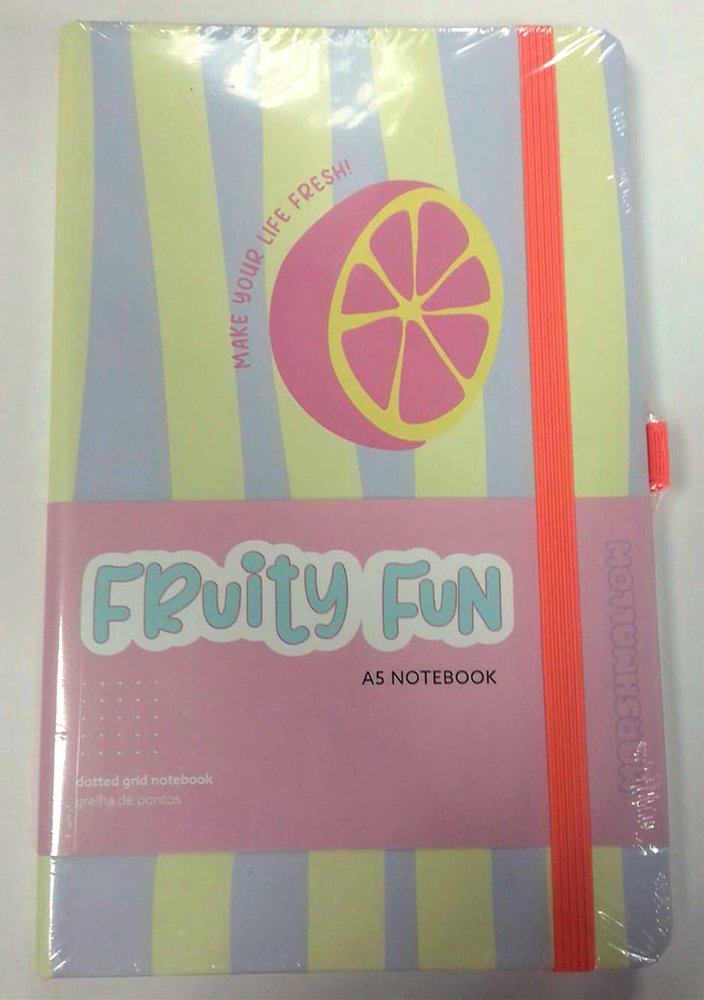 Notebook Fruity Fun A5 Marshmallow