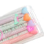 Set 4 Bolígrafos Borrables Heart Shaped Tinta Azul MARSHMALLOW
