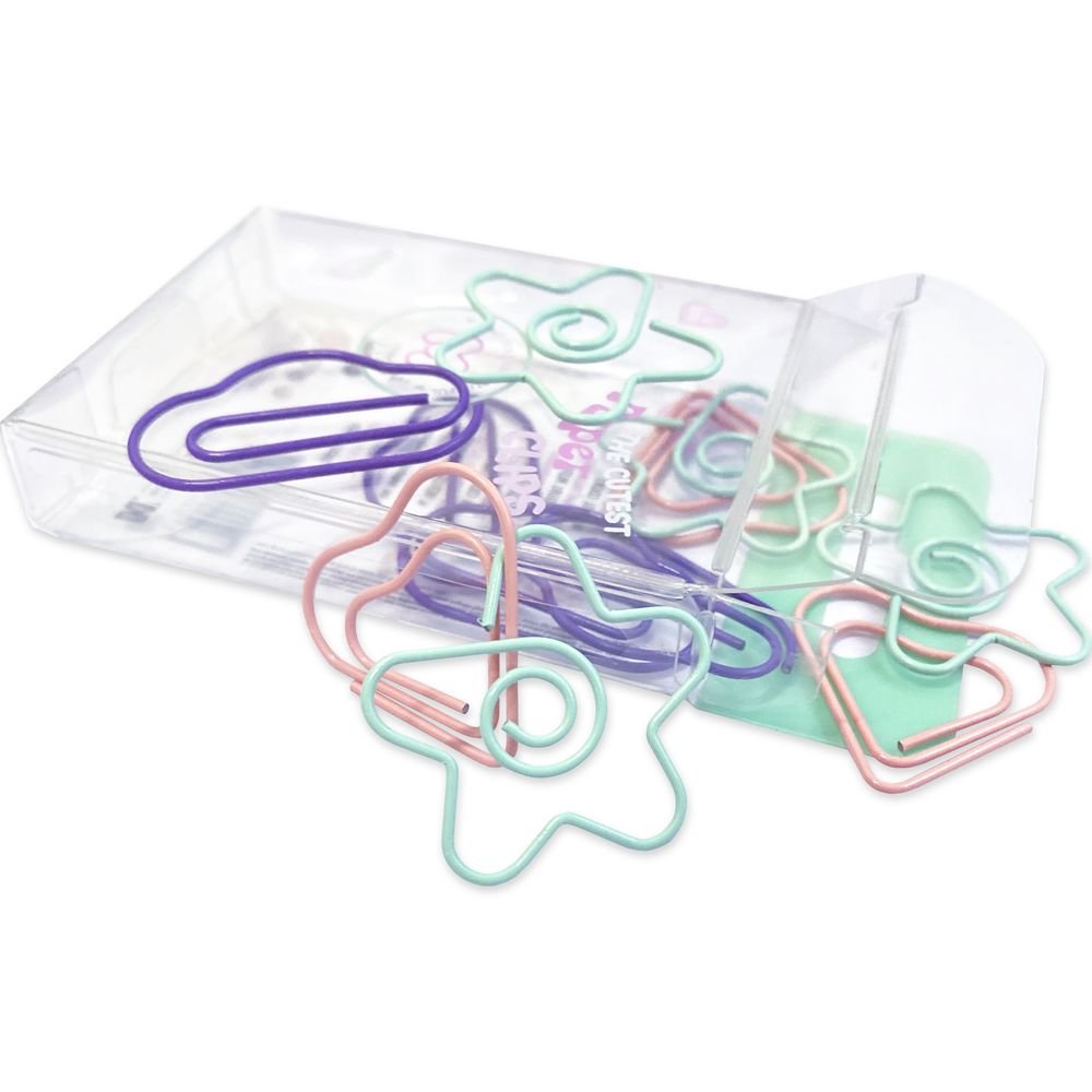 Set Metallic Paper Clips MARSHMALLOW Imagen principal del producto