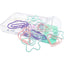 Set Metallic Paper Clips MARSHMALLOW