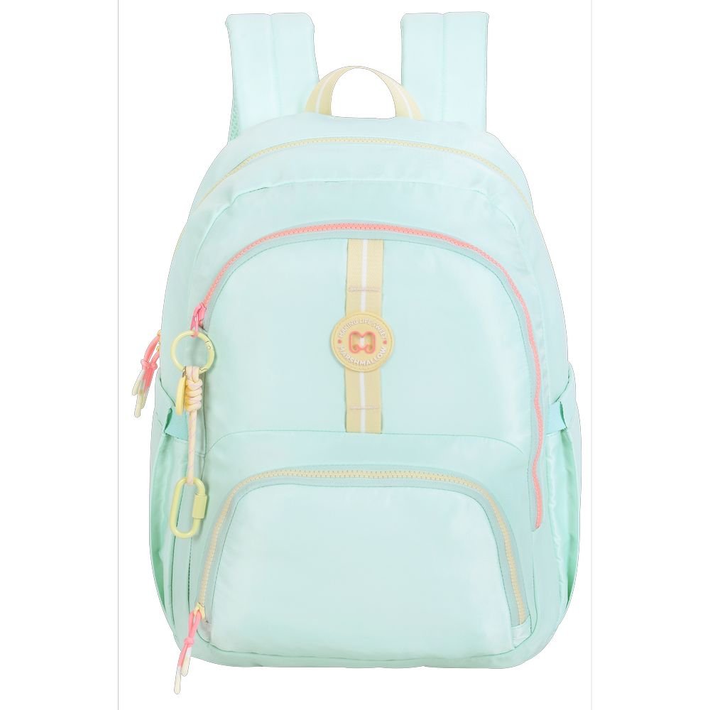 Mochila escolar Pistachio 43x32cm Marshmallow