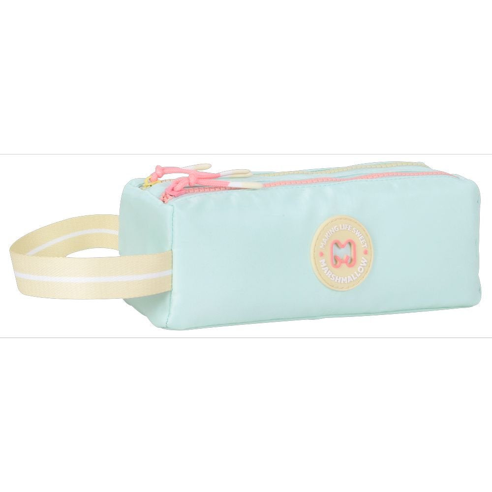 Portatodo Doble Pistachio con Asa Marshmallow