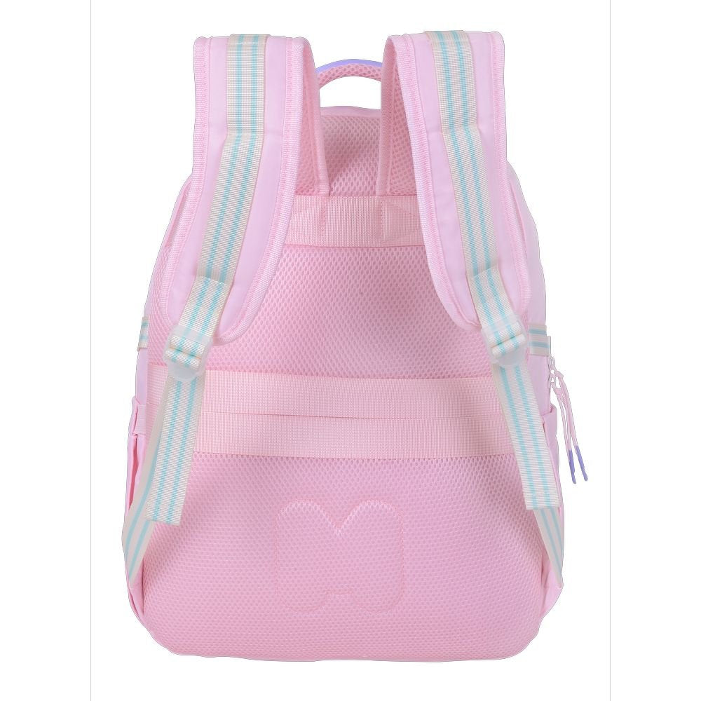 Mochila escolar Aura Pink Marshmallow 44x31cm
