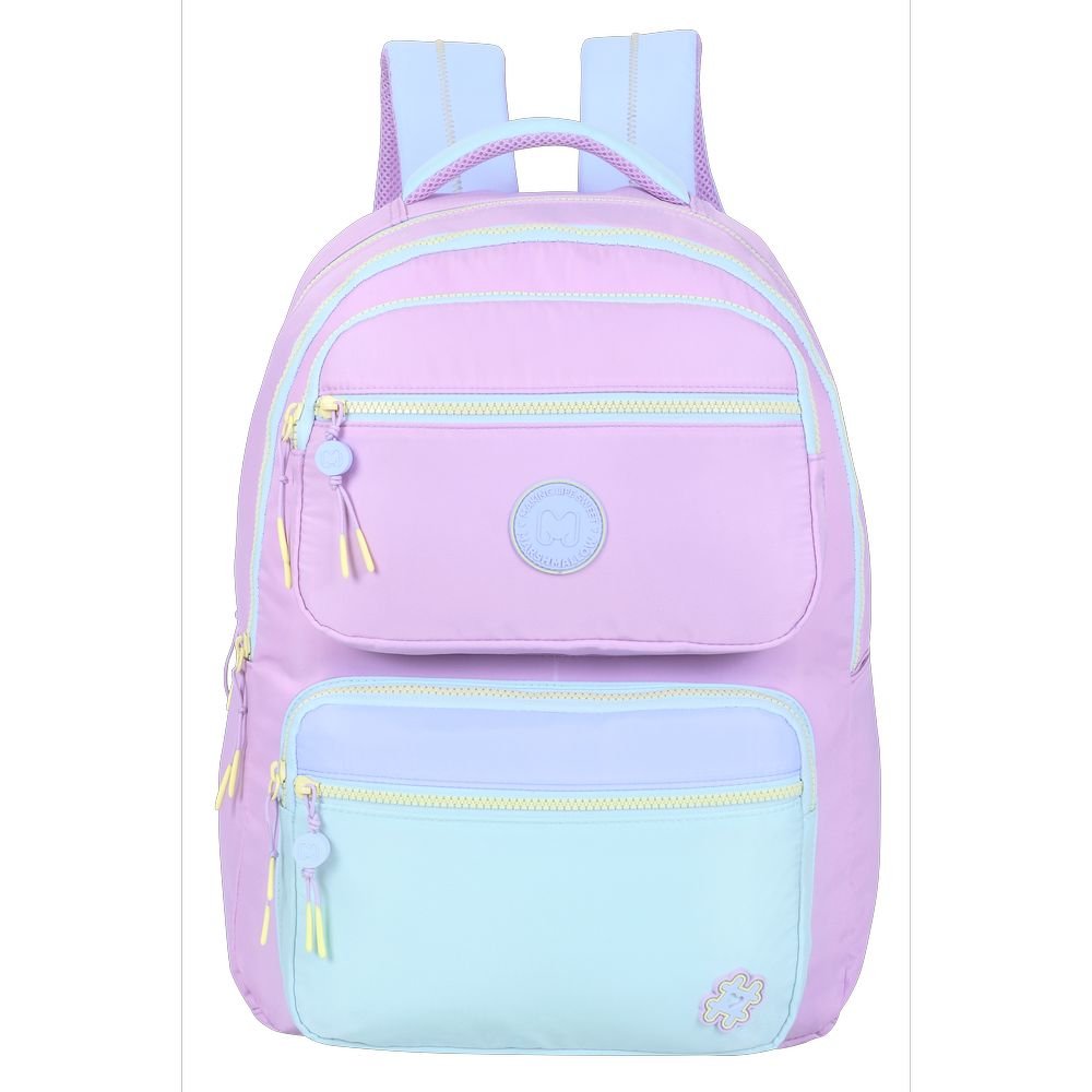 Mochila Escolar Bestie 44x32cm Marshmallow