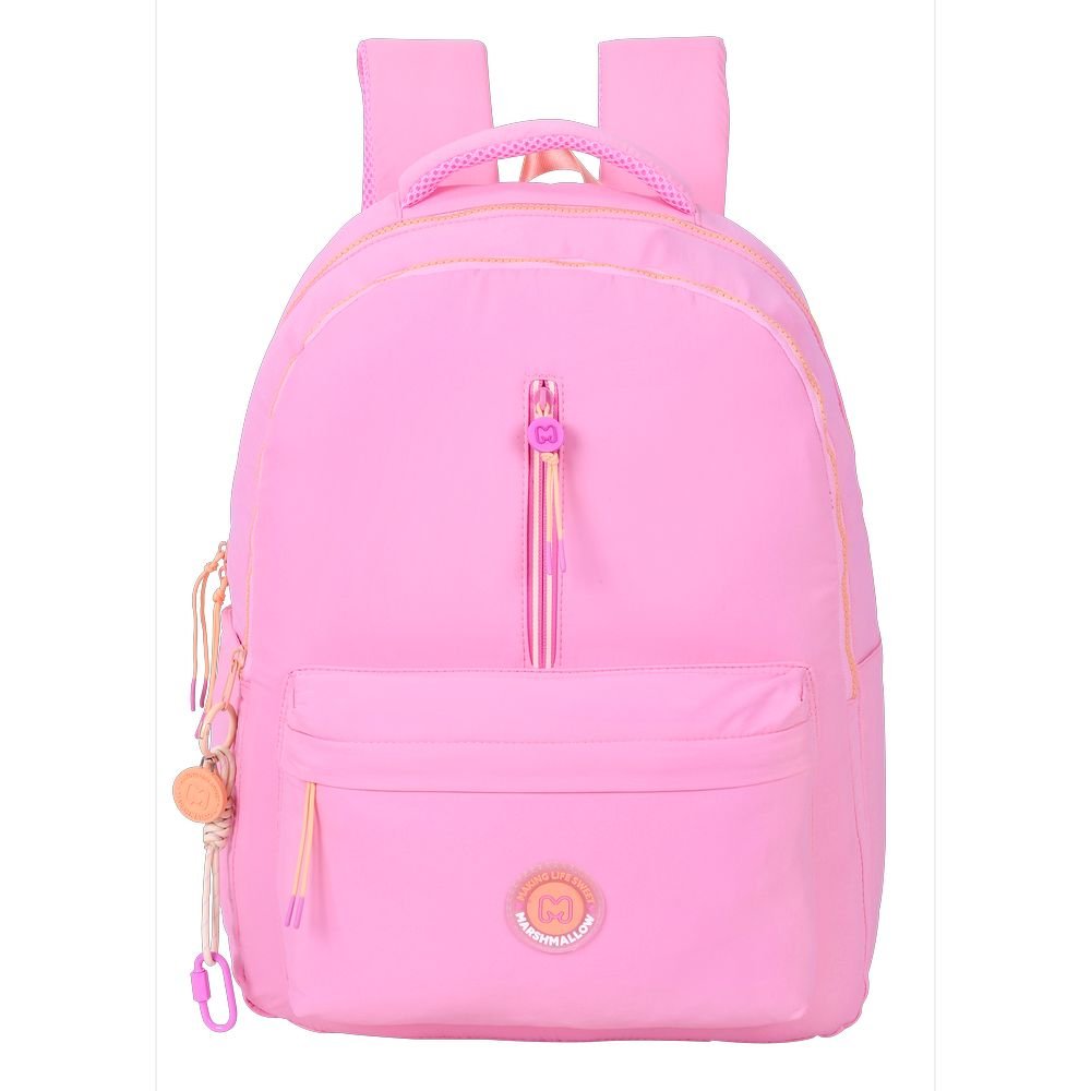 Mochila escolar doble Popstar Pink Marshmallow 43x33cm