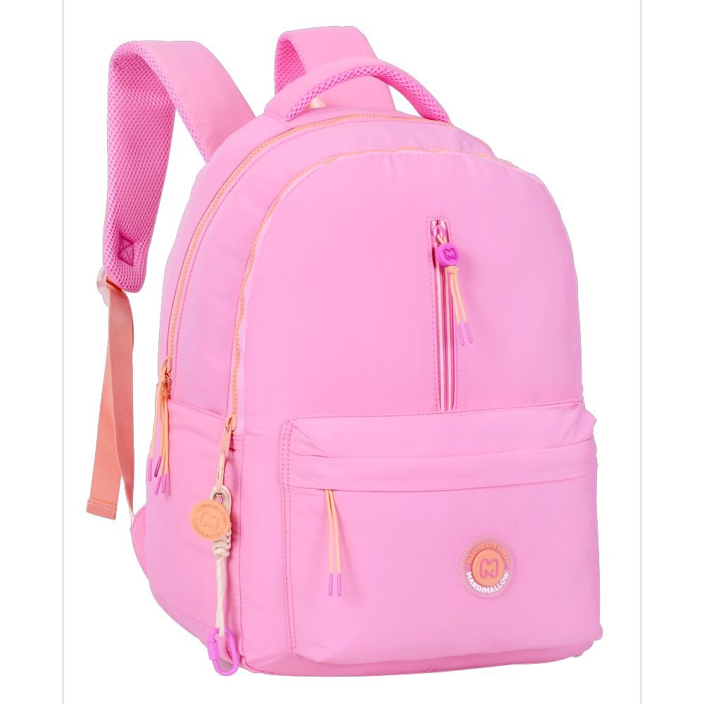 Mochila escolar doble Popstar Pink Marshmallow 43x33cm