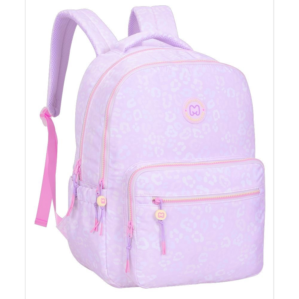 Mochila Escolar Party Jungle 43x33cm Marshmallow