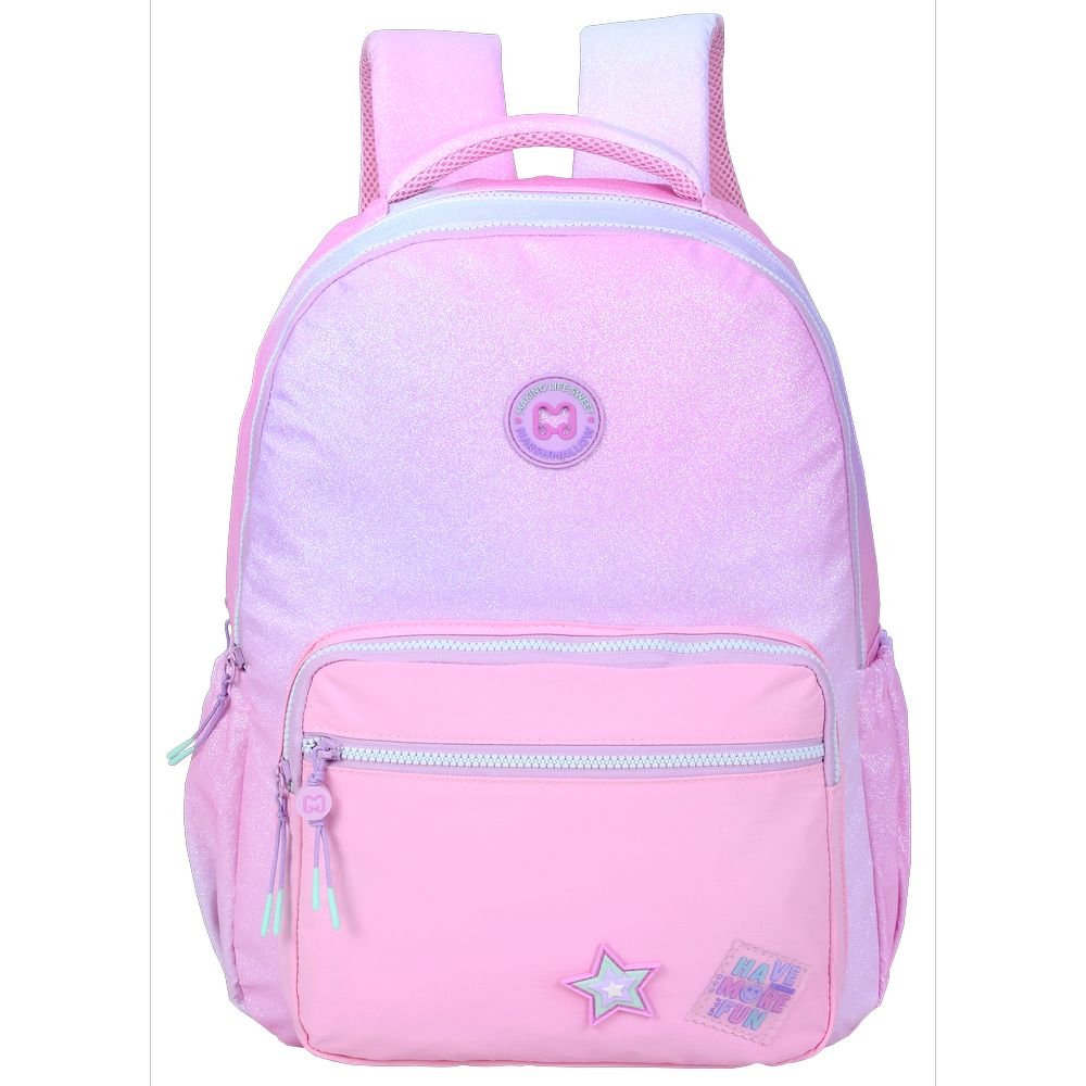 Mochila Escolar Doble Spotlight 43x33cm Marshmallow Imagen principal del producto
