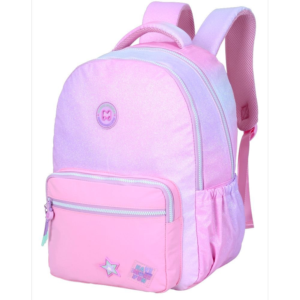 Mochila Escolar Doble Spotlight 43x33cm Marshmallow