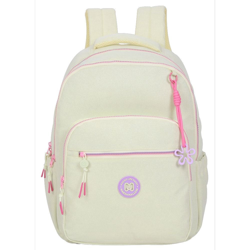 Mochila Escolar Doble Sweet Glow Lime Marshmallow
