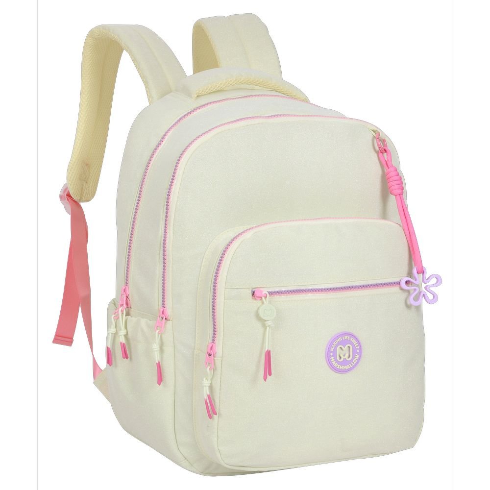 Mochila Escolar Doble Sweet Glow Lime Marshmallow