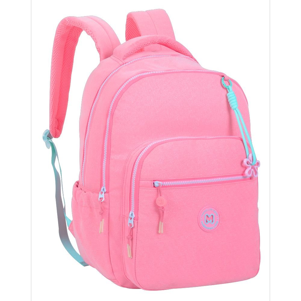 Mochila Escolar Doble Sweet Glow Pink 43x32cm Marshmallow