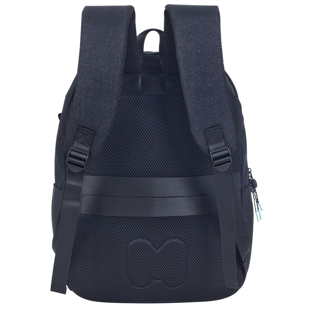 Mochila Escolar Nighty Black Marshmallow 42x32cm
