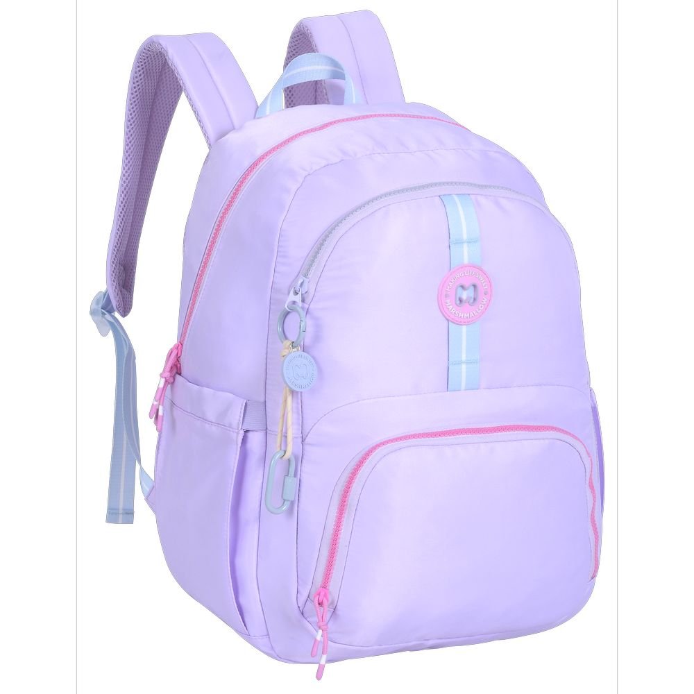 Mochila Escolar Pistachio Purple 43x32cm Marshmallow