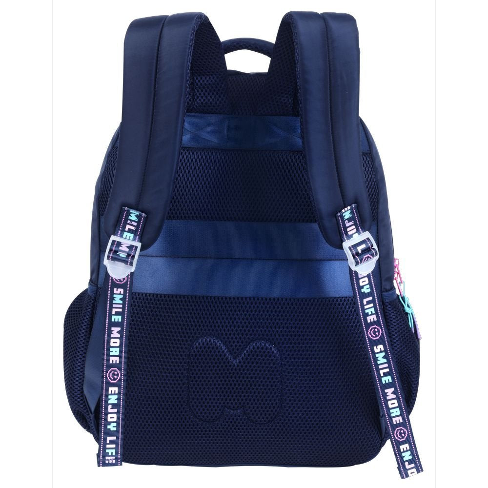 Mochila Escolar Doble Pixelly 44x32cm Marshmallow