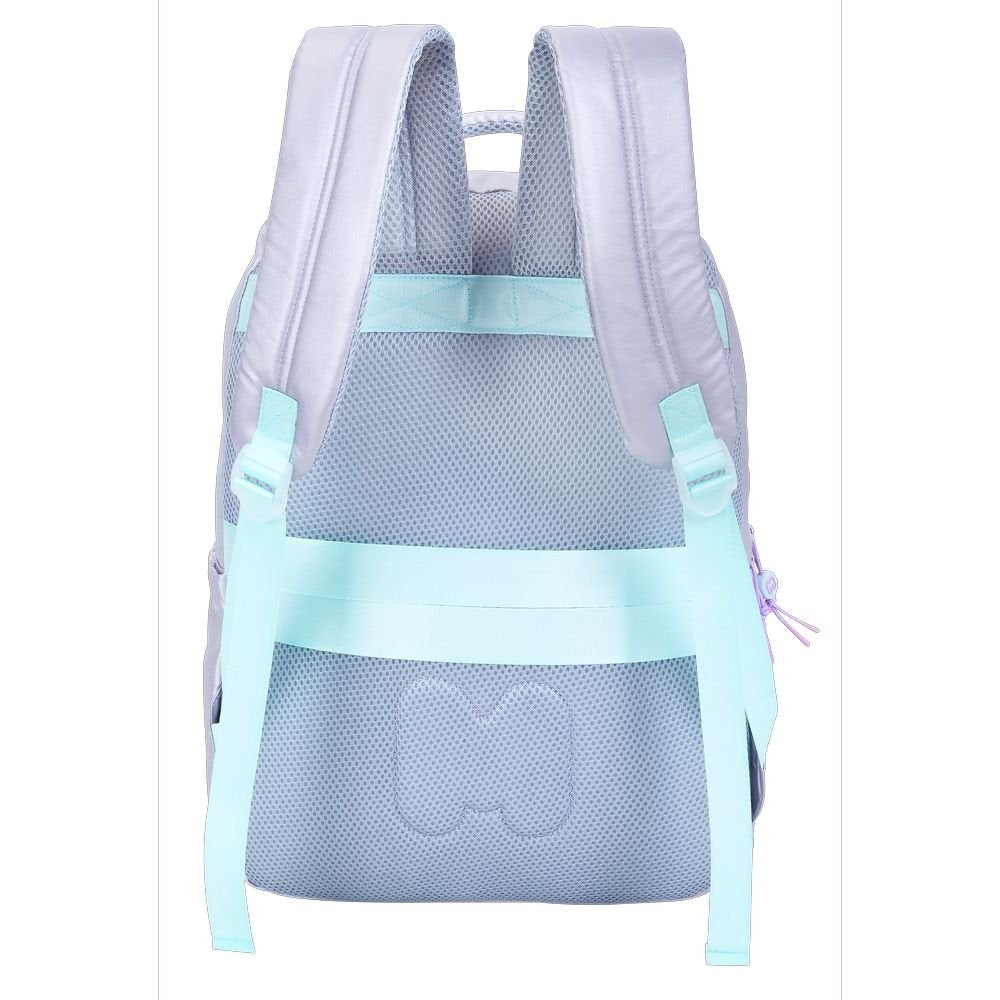 Mochila Escolar Doble Platinum 43x33cm Marshmallow
