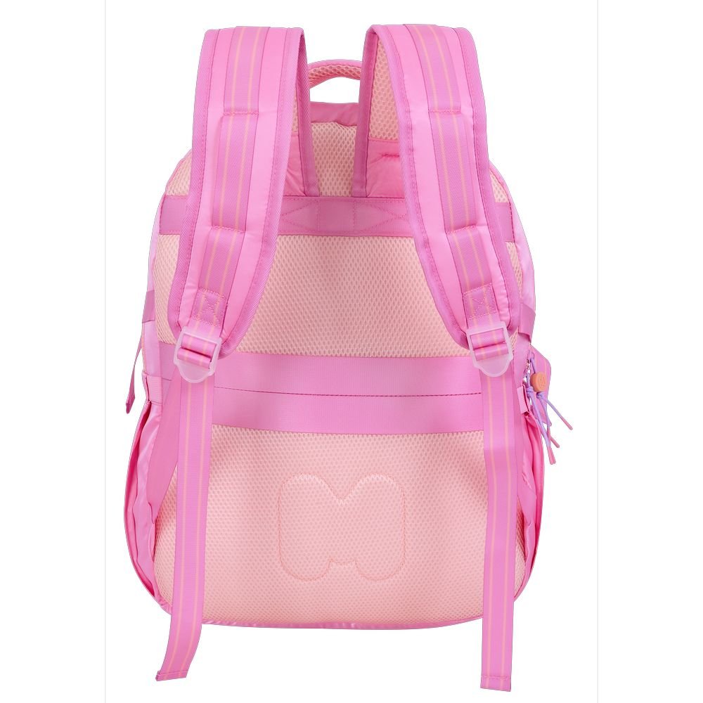 Mochila Escolar Doble Puffy Pink Marshmallow 44x32cm
