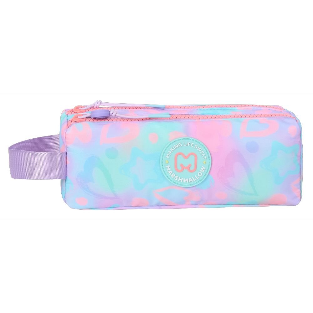 Portatodo Doble Funny Love Marshmallow