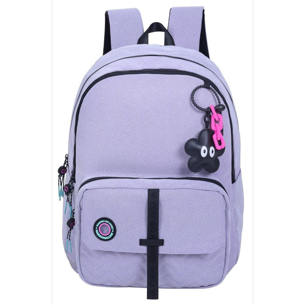 Mochila Escolar Doble Nighty Purple Marshmallow