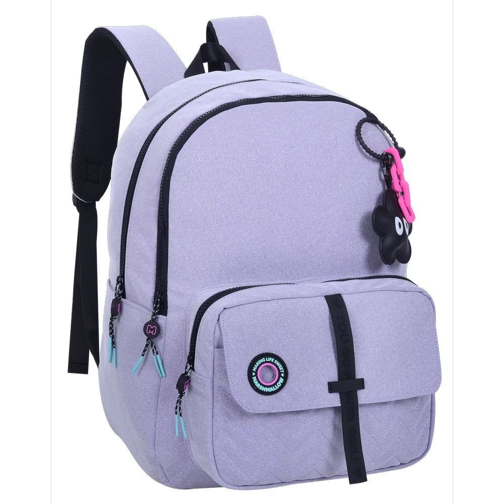 Mochila Escolar Doble Nighty Purple Marshmallow