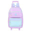 Mochila con carro escolar Bestie 45x33cm Marshmallow