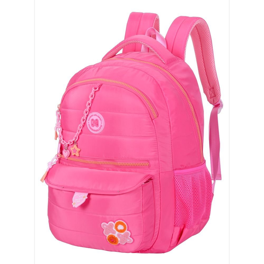 Mochila Escolar Pillow Pink Marshmallow 43x32cm