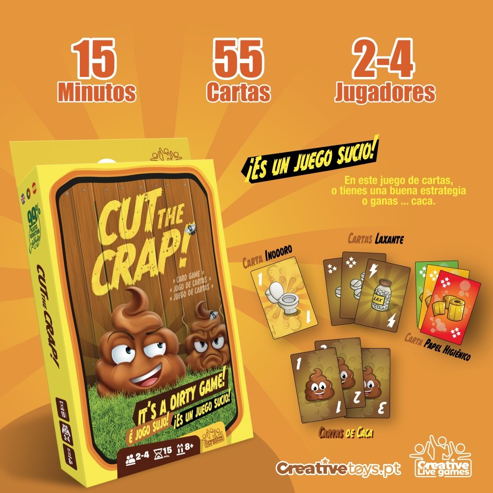 Cut The Crap - Juego de Mesa Creative Toys