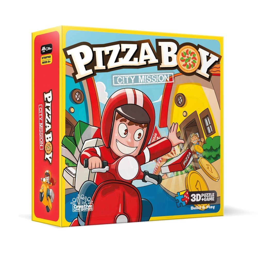 Juego de Mesa Pizza Boy City Mission CREATIVE TOYS Imagen principal del producto