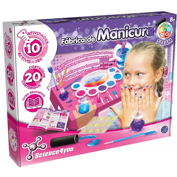 JUEGO FABRICA DE MANICURA | SCIENCE 4 YOU | 1 UNIDAD | 5600983617476 Imagen principal del producto