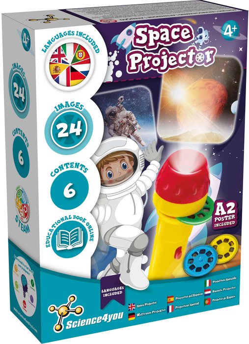 JUEGO DE MESA PROYECTOR ESPACIO | SCIENCE 4 YOU | 1 UNIDAD | 5600983627871 Imagen principal del producto